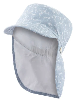 Sterntaler Czapka "Wale" w kolorze błękitnym z daszkiem rozmiar: 55 cm