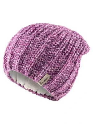 Sterntaler Dzianinowa czapka w kolorze fioletowym rozmiar: 51 cm