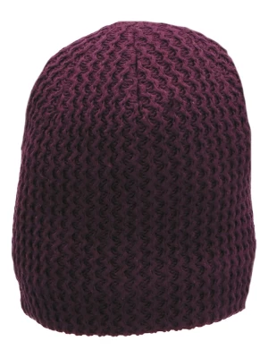 Sterntaler Dzianinowa czapka w kolorze fioletowym rozmiar: 49 cm