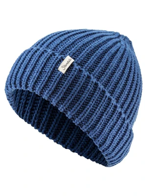 Sterntaler Dzianinowa czapka w kolorze niebieskim rozmiar: 49 cm