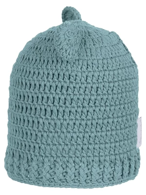 Sterntaler Dzianinowa czapka w kolorze turkusowym rozmiar: 39 cm
