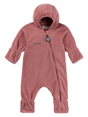 Sterntaler Rampers polarowy w kolorze szaroróżowym rozmiar: 80