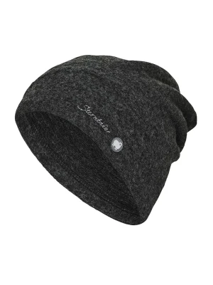 Sterntaler Wełniana czapka beanie w kolorze antracytowym rozmiar: 49 cm