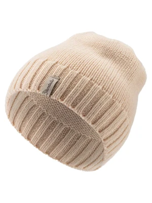 Sterntaler Wełniana czapka dzianinowa w kolorze beżowym rozmiar: 55 cm