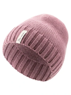 Sterntaler Wełniana czapka w kolorze jasnoróżowym rozmiar: 53 cm