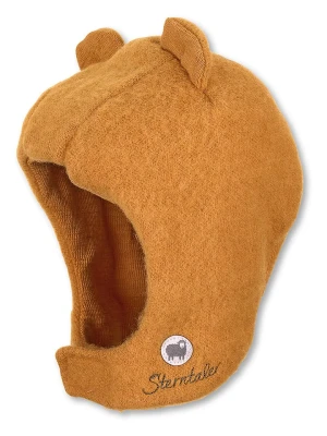 Sterntaler Wełniana kominiarka w kolorze jasnobrązowym rozmiar: 49 cm