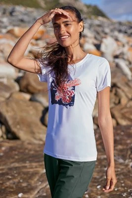 Steve Backshall Adventure T-shirt damski - White Mountain Warehouse