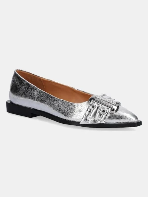 Steve Madden baleriny Grail kolor srebrny 11003430