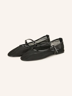 Steve Madden Baleriny Mary Jane Mash schwarz