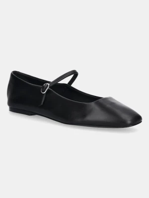 Steve Madden baleriny skórzane Maple kolor czarny 11003872