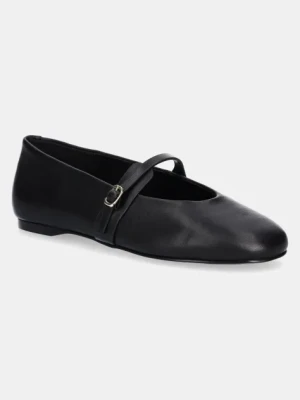 Steve Madden baleriny skórzane Rejoice kolor czarny SM11003565