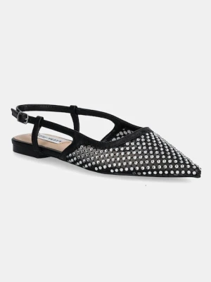 Steve Madden baleriny Slingshot-MR kolor czarny z odkrytą piętą 11003839