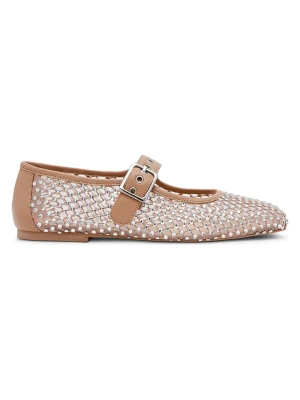 Steve Madden Baleriny w kolorze beżowym z paskiem rozmiar: 40
