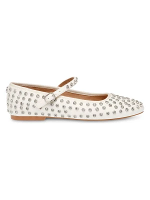 Steve Madden Baleriny w kolorze białym z paskiem rozmiar: 40