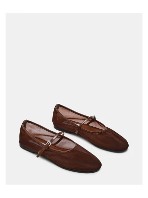 Steve Madden Baleriny w kolorze brązowym z paskiem rozmiar: 38