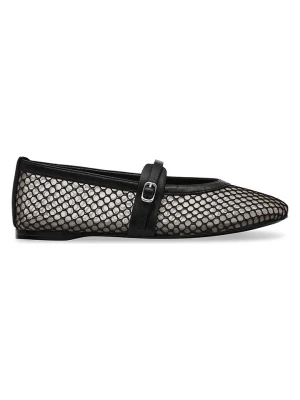 Steve Madden Baleriny w kolorze czarnym z paskiem rozmiar: 42