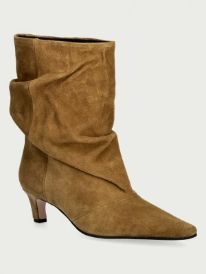 Steve Madden botki damskie zamszowe Vexa zielony