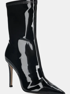 Steve Madden botki Easy St. damskie kolor czarny na szpilce 11004817