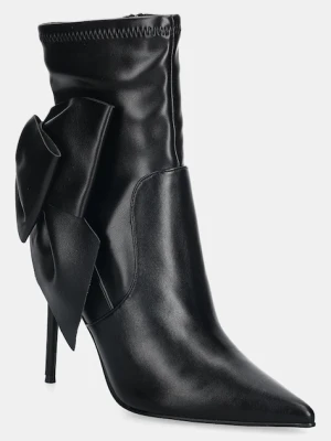 Steve Madden botki Saline damskie kolor czarny na szpilce 11004781