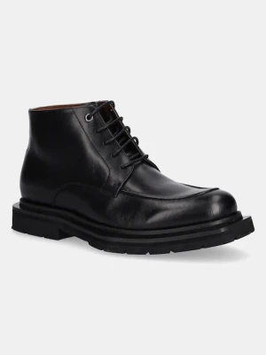 Steve Madden buty skórzane Honour męskie kolor czarny 12000856