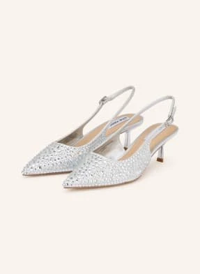 Steve Madden Czółenka Korra Z Ozdobnymi Kamieniami silber