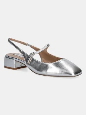Steve Madden czółenka Marjorie kolor srebrny na słupku 11003298