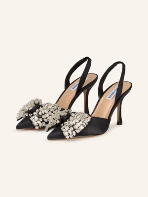 Steve Madden Czółenka Sling Lovie Z Kamieniami Ozdobnymi schwarz