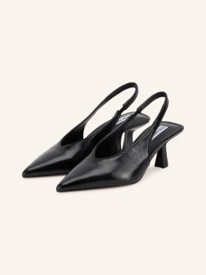 Steve Madden Czółenka Typu Slingback Alari schwarz CZARNY