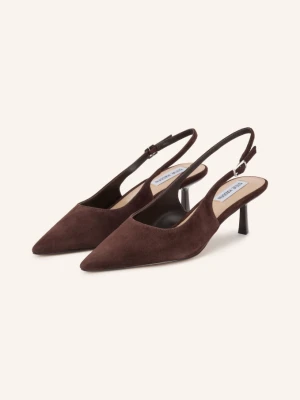 Steve Madden Czółenka Typu Slingback Korra braun CIEMNOBRĄZOWY