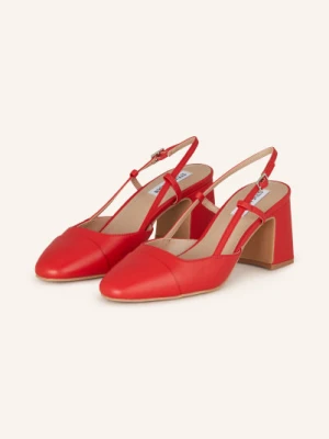 Steve Madden Czółenka Z Odkrytą Piętą Zeina rot