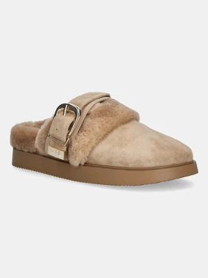 Steve Madden kapcie Cozy Up kolor beżowy 11004964