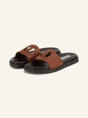 Steve Madden Klapki Mayke Z Wycięciami braun KONIAKOWY