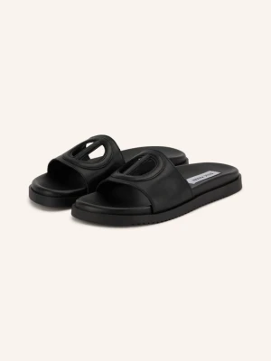 Steve Madden Klapki Mayke Z Wycięciami schwarz CZARNY