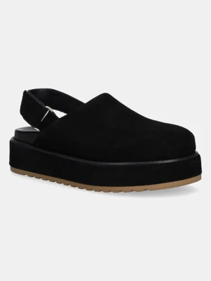 Steve Madden klapki Mellow damskie kolor czarny na platformie 11004849