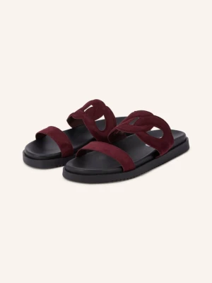 Steve Madden Klapki Myrtle rot CIEMNOCZERWONY