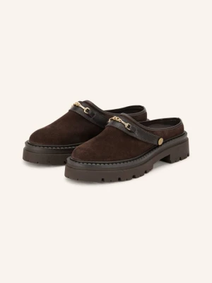 Steve Madden Klapki Na Platformie Karina Mule braun