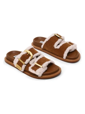 Steve Madden Klapki w kolorze jasnobrązowym rozmiar: 38