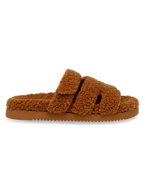 Steve Madden Klapki w kolorze jasnobrązowym rozmiar: 39