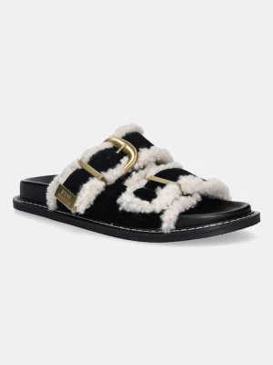 Steve Madden klapki zamszowe Arch-F