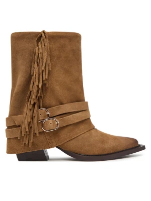 Steve Madden Kowbojki Hadly 11005190 Brązowy ciemny
