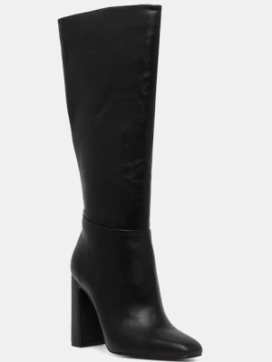 Steve Madden kozaki Ally damskie kolor czarny na słupku 11002627