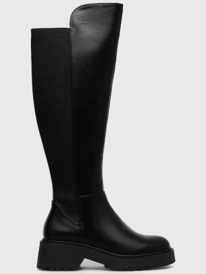 Steve Madden kozaki Callback damskie kolor czarny na platformie SM11002218