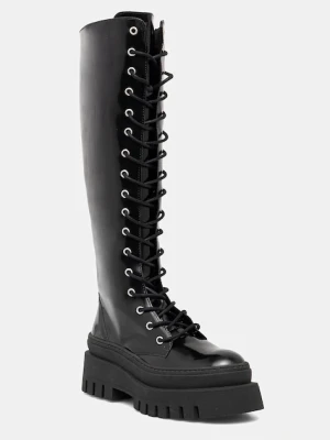 Steve Madden kozaki Carina damskie kolor czarny na platformie 11002682