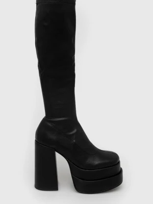 Steve Madden kozaki Cypress damskie kolor czarny na słupku SM11002113