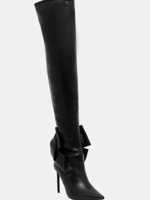 Steve Madden kozaki Show-Off damskie kolor czarny na szpilce 11004783