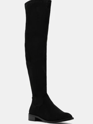 Steve Madden kozaki Xray damskie kolor czarny na płaskim obcasie 11005012