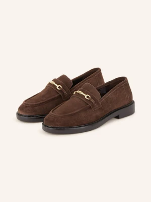 Steve Madden Loafersy Huddles braun