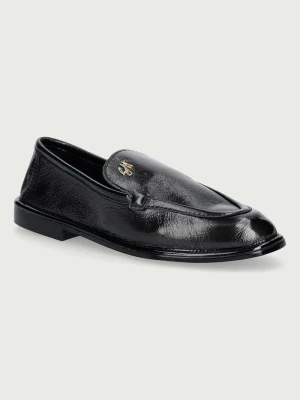 Steve Madden mokasyny damskie skórzane Chapters czarny