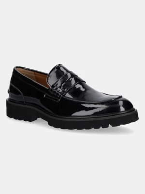 Steve Madden mokasyny skórzane Maisonn męskie kolor czarny 12000756