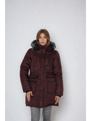 Steve Madden Parka w kolorze czerwonym rozmiar: L